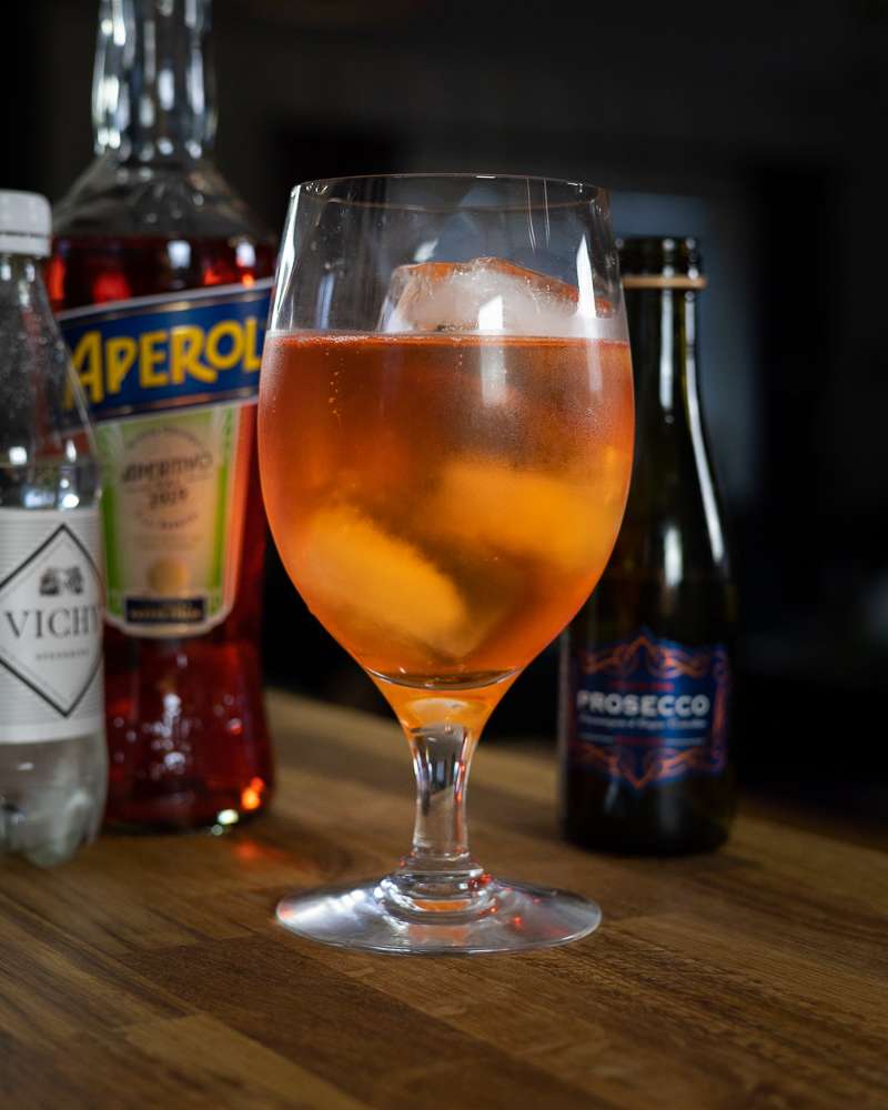 Aperol Spritz Cocktail with Prosecco D.O.C. Recipe
